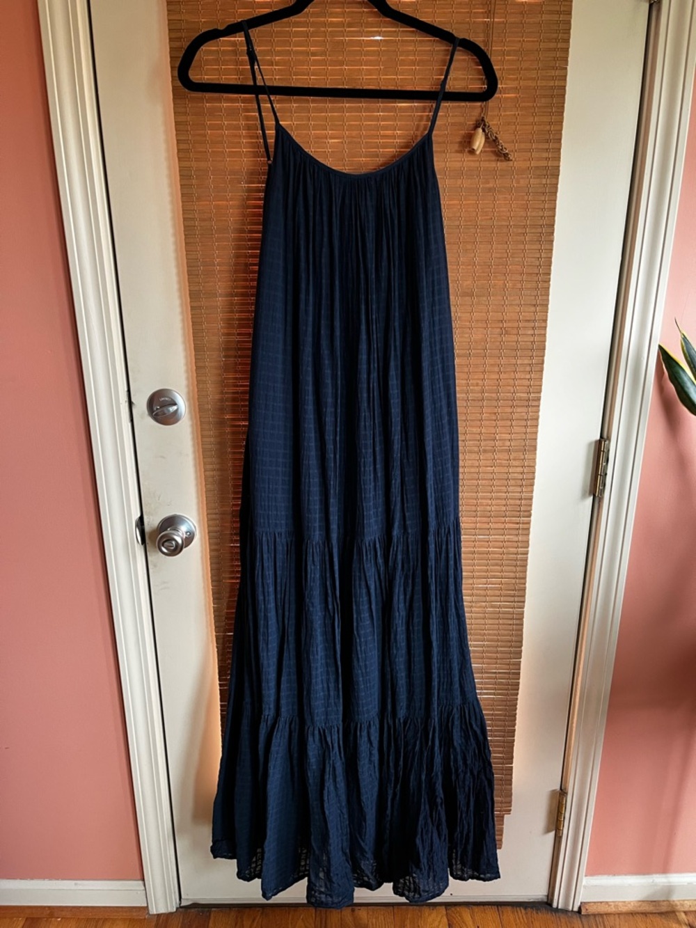 Banana Republic Navy Tiered Maxi Dress Skirt